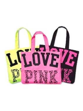 NEW! VICTORIA SECRET PINK
LIMITED COLLECTION LARGE
TOTE